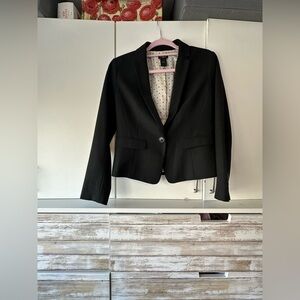 Ann Taylor Elegant Black Blazer